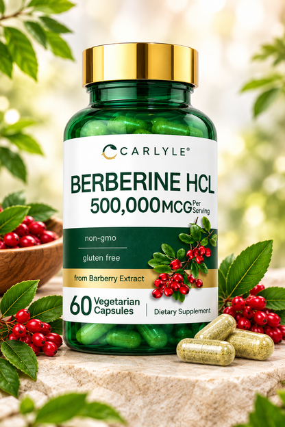 Berberina HCL 500 MG - Carlyle
