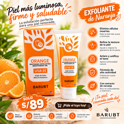 Gel Facial Exfoliante Orange