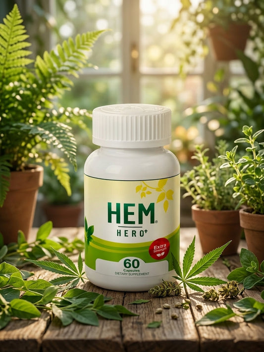 HEM HERO+ - FORMULA EXTRA STRENGTH 60 CAPSULAS