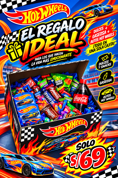 CAJITAS HOT WHEELS