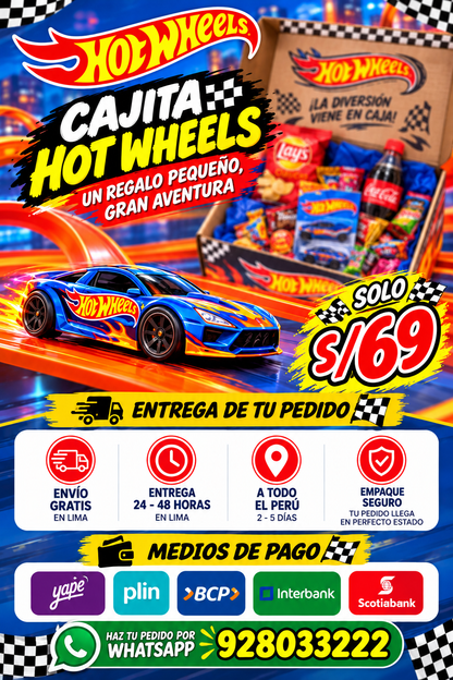 CAJITAS HOT WHEELS